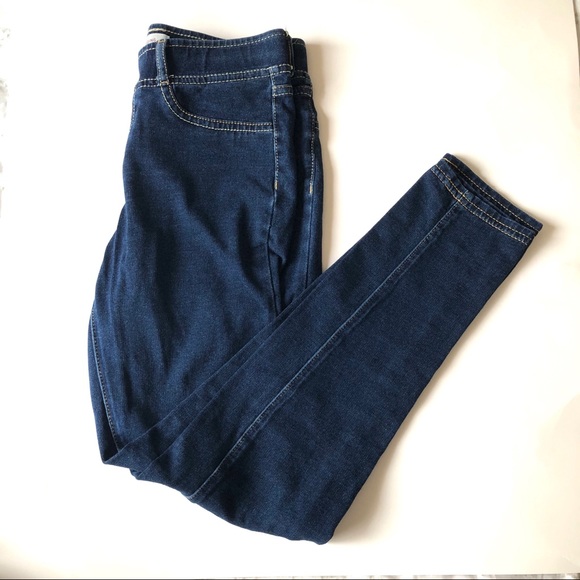 Levi’s 12Y Dark Denim Jean Jeggings Girls - Picture 2 of 9